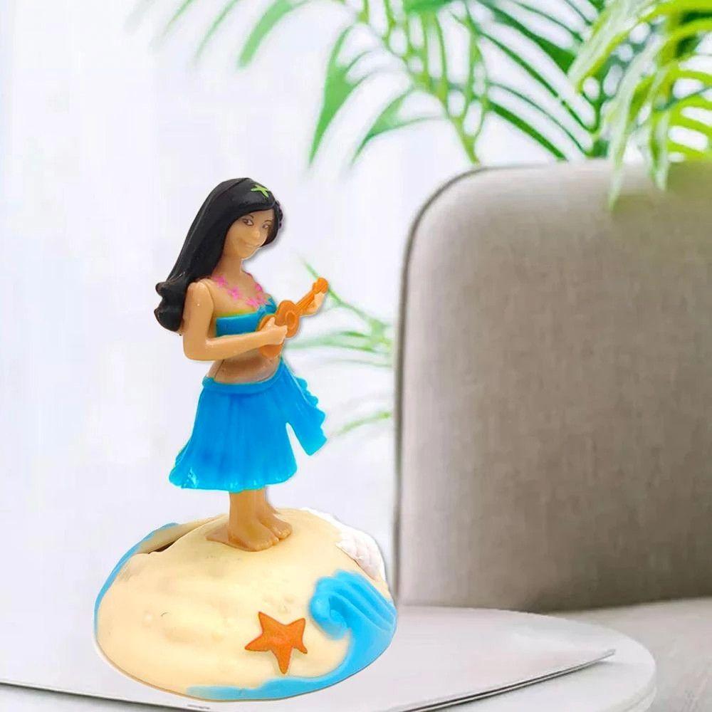 Hula Girl Solar Dancing Girl Solar Powered Hula Girl Solar Swinging Doll Swinging Hawaiian Girl
