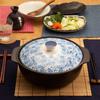 TAMAKI Earthen pot Thermatech for people for cherry blossom viewing Diameter x Depth x Height compatible 4-5 32.5 27.7 14.5cm IH/Open