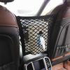Car Seat Back Storage Net Organizer - Hanging Partition Bag for In-Car Use