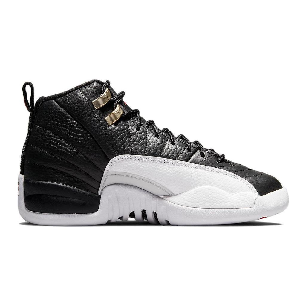 Детские кроссовки Air Jordan 12 Retro GS Playoff 2022 Black Varisty-Red White 153265-006