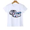 Casual Cartoon Evolution Auto Mechanical Car M3E30 Printed Children's T-Shirt Summer White Short Sleeve Loose Women Top Boy Tees