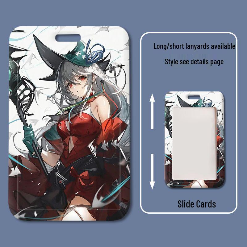Защитный твердый чехол для карт Arknights Skadi - Студенческий билет, Пропуск, Автобус
