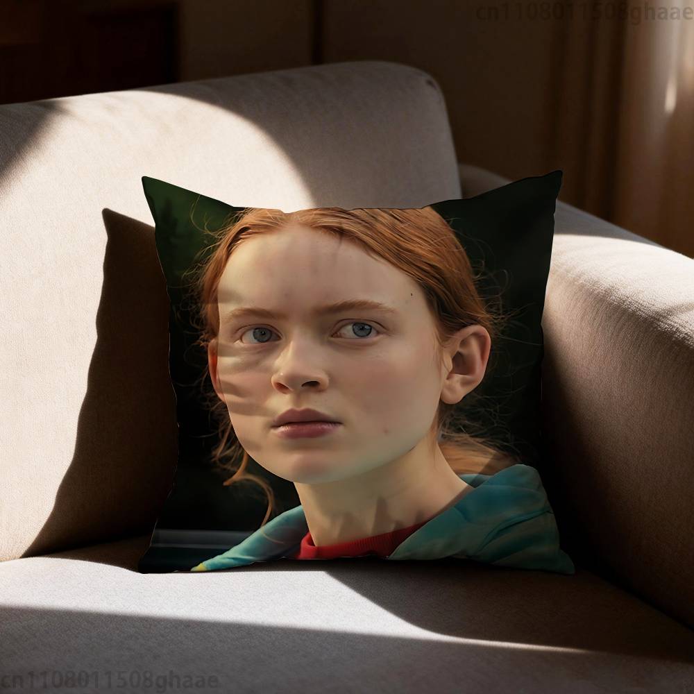 Наволочка Sadie Sink Stranger в повседневном стиле, декоративная, подходит для домашнего декора, без подушки