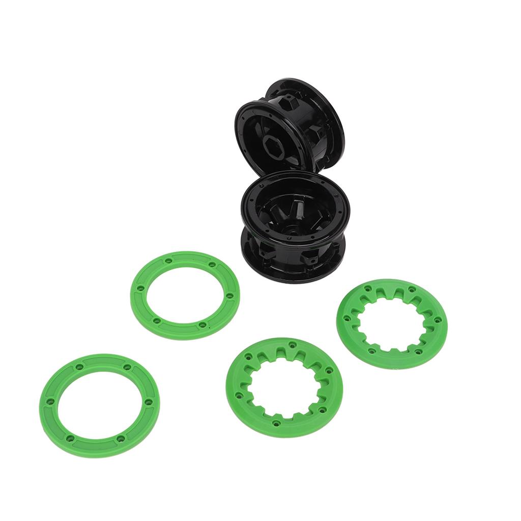 2 Sets RC Vehicle Tires Hubs Desert Off Road Vehicle Hex Wheel Hubs for ZD Racing DBX 10