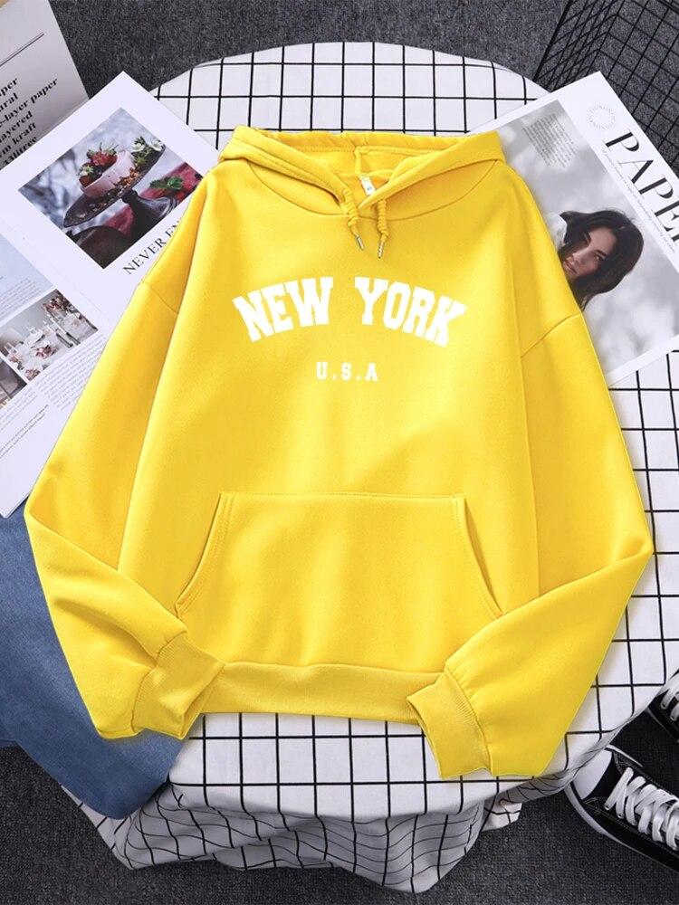 Men's And Women's Long Sleeves Joggers Brand New York Oversized Sweatshirt New York Women Sweatshirt New York Hoodie