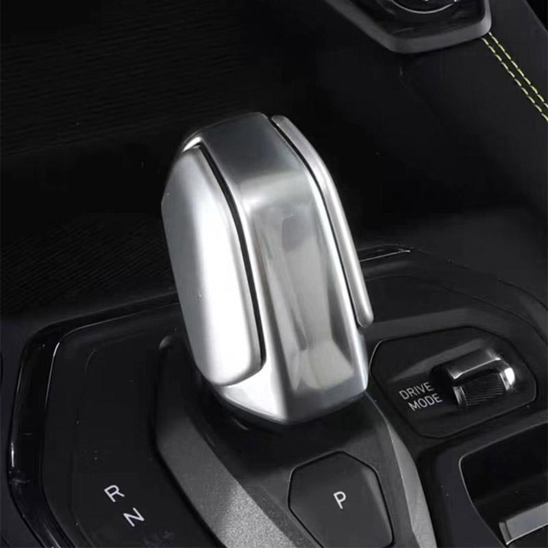 Для Lynk Co 01 05 Ручка переключения передач Узор из углеродного волокна Ручка переключения коробки передач Чехлы для автомобиля Аксессуары для интерьера Детали