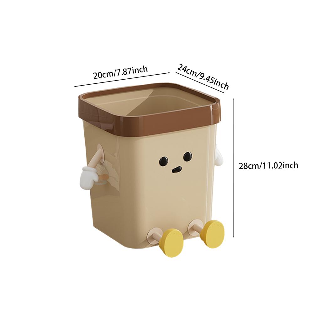 Креативная мусорная корзина, современная многофункциональная мусорная корзина, контейнер для мусора, симпатичное мусорное ведро для дома, общежития, офиса, спальни, кухни