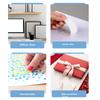 High Adhesion EVA Double-Sided Foam Tape, Strong Adhesion, 24mm x 5y (4.57 Meters, roll), Double-Sided Foam Tape, Strong Adhesion, White, 10 Rolls