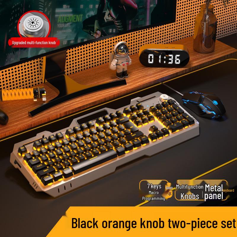 Игровой набор Pioneer 810: Клавиатура, мышь, гарнитура с механическим ощущением и ручкой