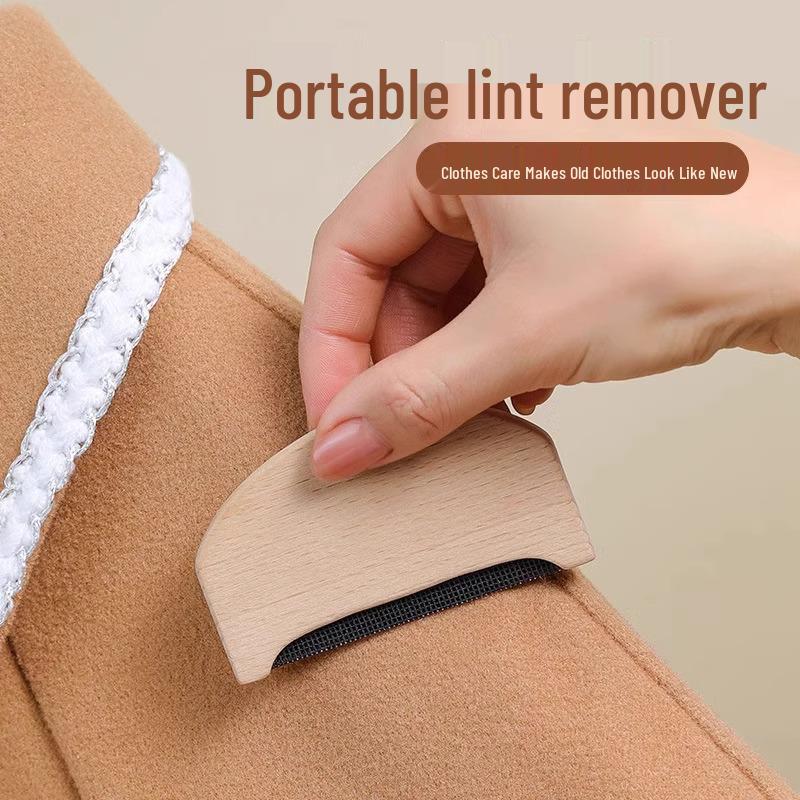 Beech Wood Cashmere Comb & Wool Shaver