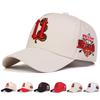Unisex U Letter Snake Embroidery Baseball Caps Outdoor Adjustable Spring and Autumn Casual Sunscreen Hat