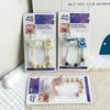 Ультрамягкая силиконовая пустышка-прорезыватель с цепочкой против падения для новорожденных