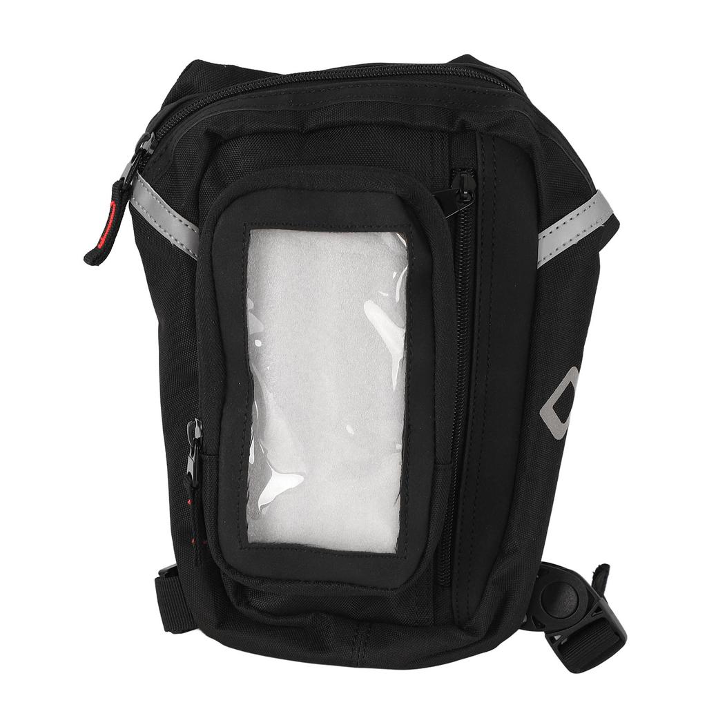 Велосипедная сумка для ног, водонепроницаемая, большой емкости, съемный карман для телефона с сенсорным экраном, поясная сумка для езды