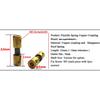 2PCS Soft Flexible Coupling Spring Joint Connector for RC Boat Feeding Ship Motor Shaft Spare Parts