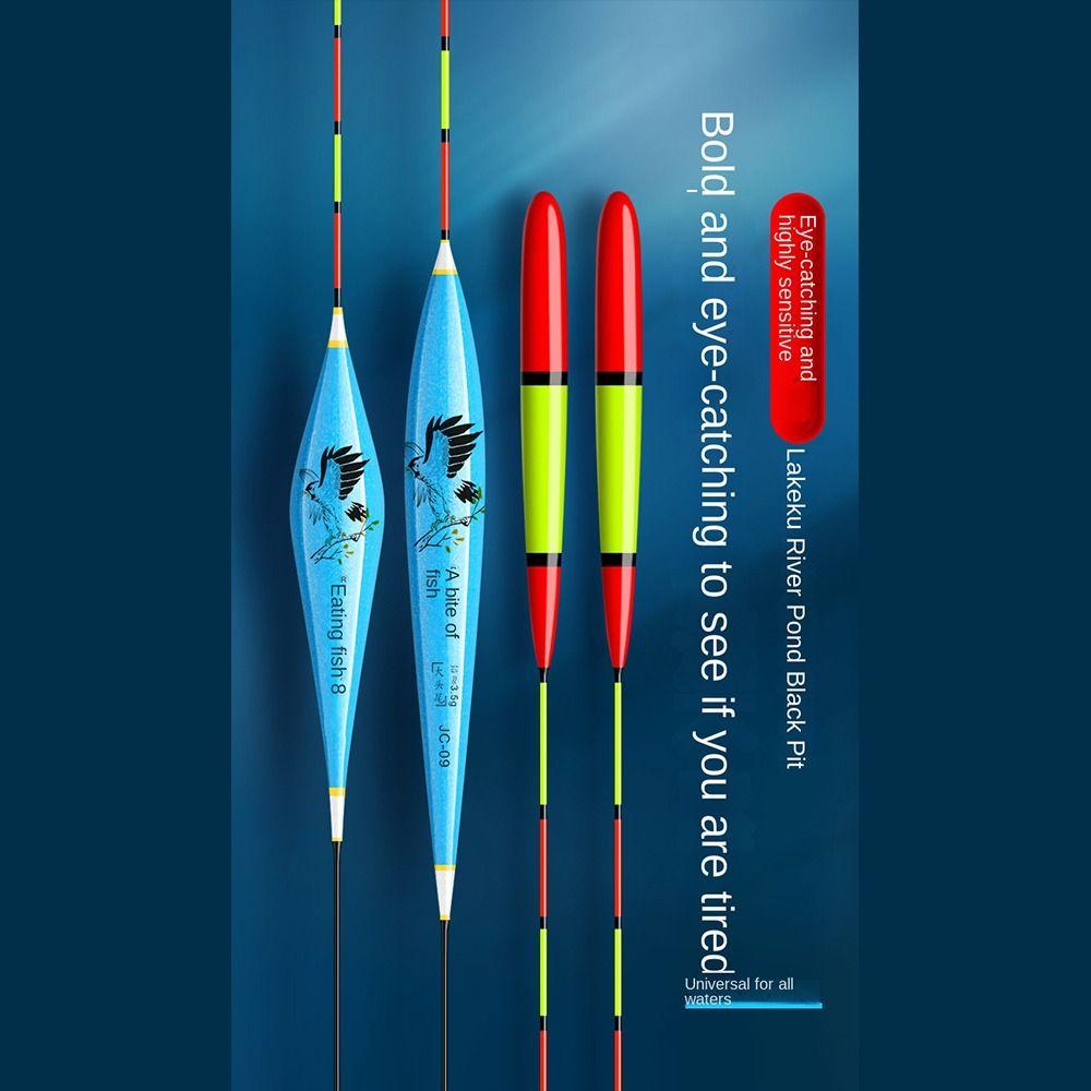 Eye-catching Triangle Tail Floats Bobbers Indicator Light Stick Floats Fishing