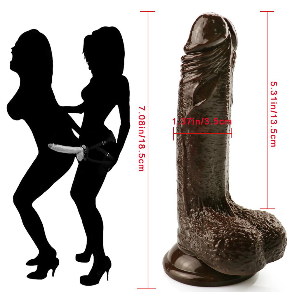 Мягкий сексуальный огромный фаллоимитатор, реалистичный с присоской, страпон, большой член, женский мастурбатор, секс-продукт для взрослых, игрушки для взрослых женщин, пары, лесбиянки