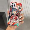 Чехол для телефона в японском стиле с аниме-девушкой для Iphone 17 Air 16 15 Plus 14 13 Mini 12 11 Pro Max 16E 7 8 SE 2020 Мягкий Funda Принт Shel