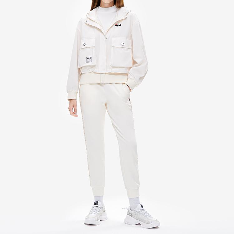 Новая куртка FILA Осень Женская Нефритовый Кролик Белая F11W238703FIV