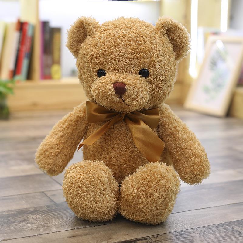 Teddy Bear Sweater Hug Plush Doll for Girls - Valentine's Day or Birthday Gift