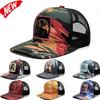 Luxury Brand Unisex Breathable Mesh Baseball Cap, Outdoor Sport Snapback Hat for Women and Men, Hip Hop Knight's Hat, Trucker Ha