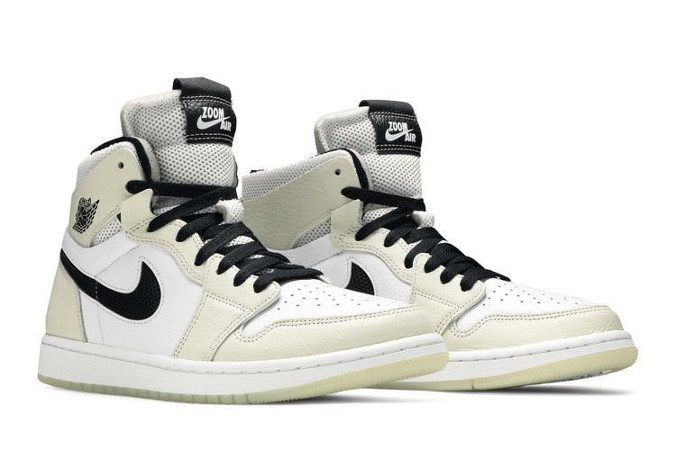Women's Sneakers Nike Jordan 1 High Zoom Air CMFT Sail (Women's) Sail/White-Black