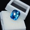 Emerald Cut Ceylon Blue Sapphire 11.45 Ct Natural Loose Gemstone CERTIFIED AY-700-Ra