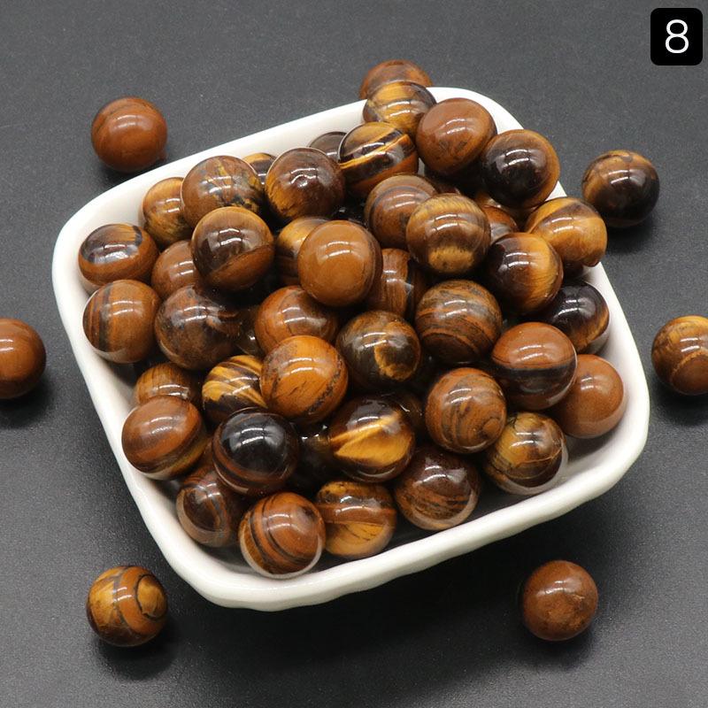 1189-12ММ Натуральная круглая хрустальная бусина, без отверстия, мини-маленький шарик для DIY ювелирных изделий и поделок