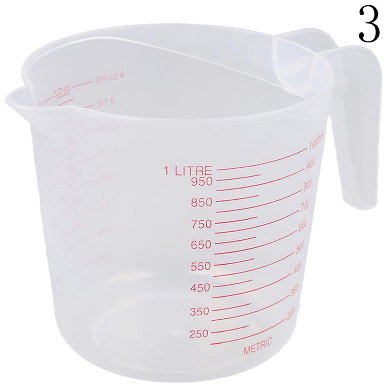 High Quality Plastic Measuring Jug Large Capacity Scale Cup 250/500/1000Ml