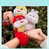 Year Snake Of Plush Toy Clap Ring Wrist Decoration Stuffed Dolls Gifts Kids