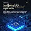 Новая беспроводная Bluetooth-гарнитура с зеркалом, мини-наушники с двумя невидимыми наушниками-вкладышами, с длительным временем ожидания
