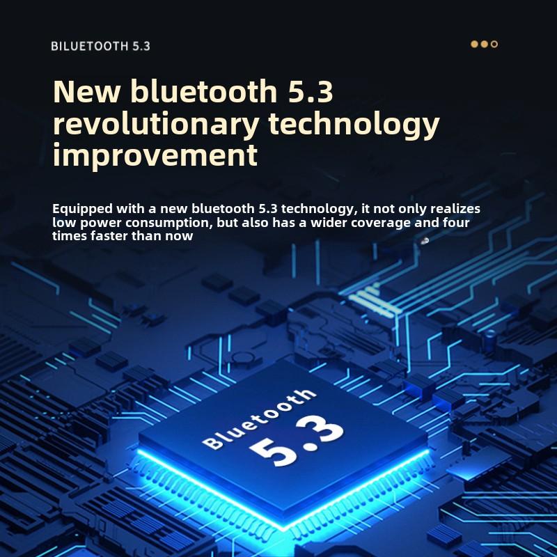 Новая беспроводная Bluetooth-гарнитура с зеркалом, мини-наушники с двумя невидимыми наушниками-вкладышами, с длительным временем ожидания