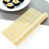 24X24cm/27X27cm/30X30cm Homemade No-stick Bamboo Sushi Mat Kitchen Sushi Roller Mat Heat Resistance Bamboo Roll Up Sushi Mat