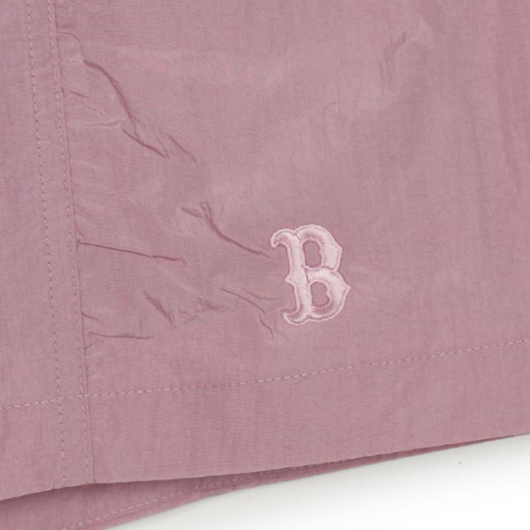 New MLB Casual Shorts Women's Pink 3FSMB0453-43PPM