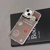 Чехлы для мобильных телефонов iPhone 11 13 XR 15 Pro Max 12 14 Pro Max Чехол iPhone 16 XS Max Зеркальный защитный чехол Зеркальный Изысканный мультяшный водонепроницаемый