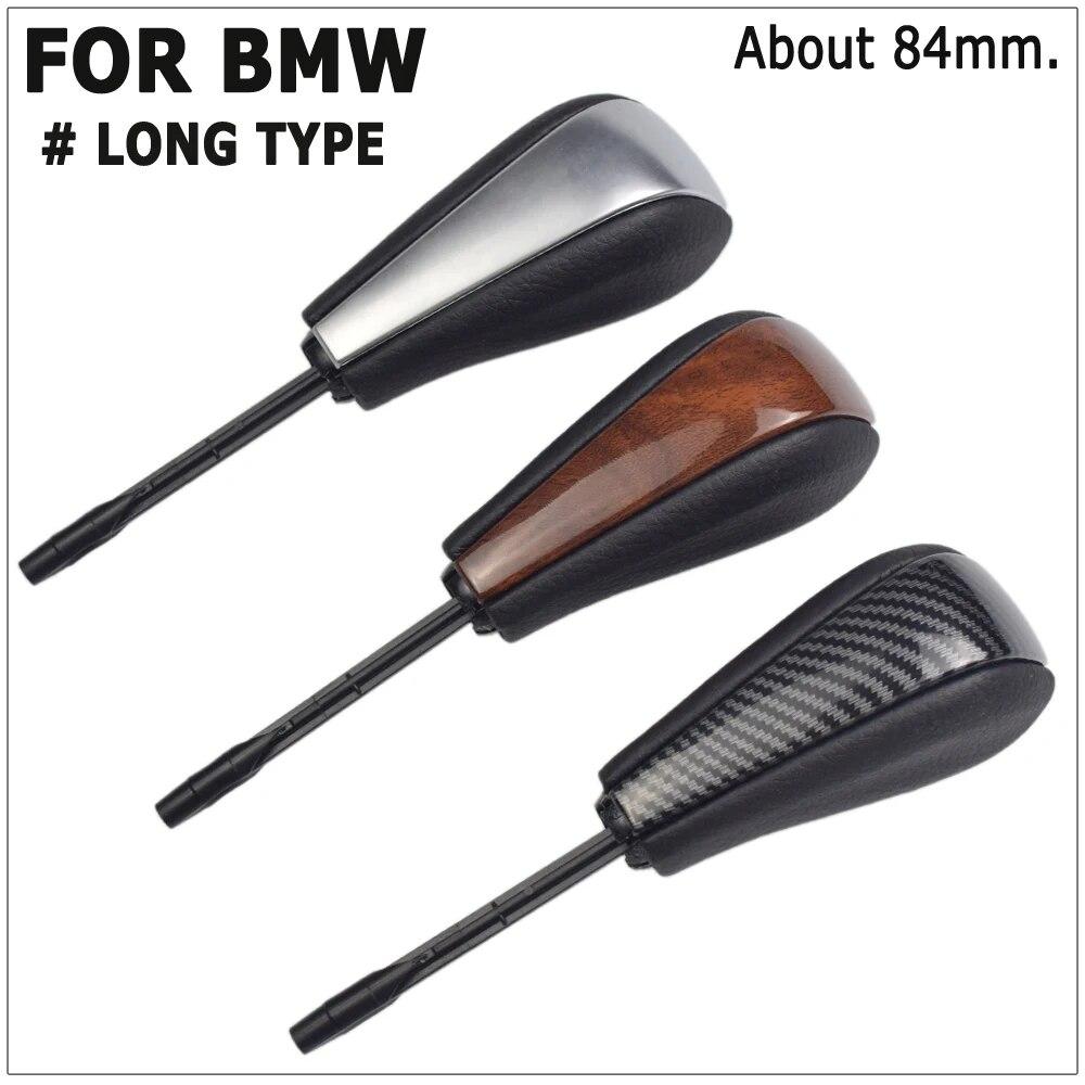 Для BMW E39 E46 E53 E60 E61 E63 E64 E83 E81 E82 E87 E90 E91 E92 оригинальное качество автомобильная ручка автоматического переключения передач ABS кожа