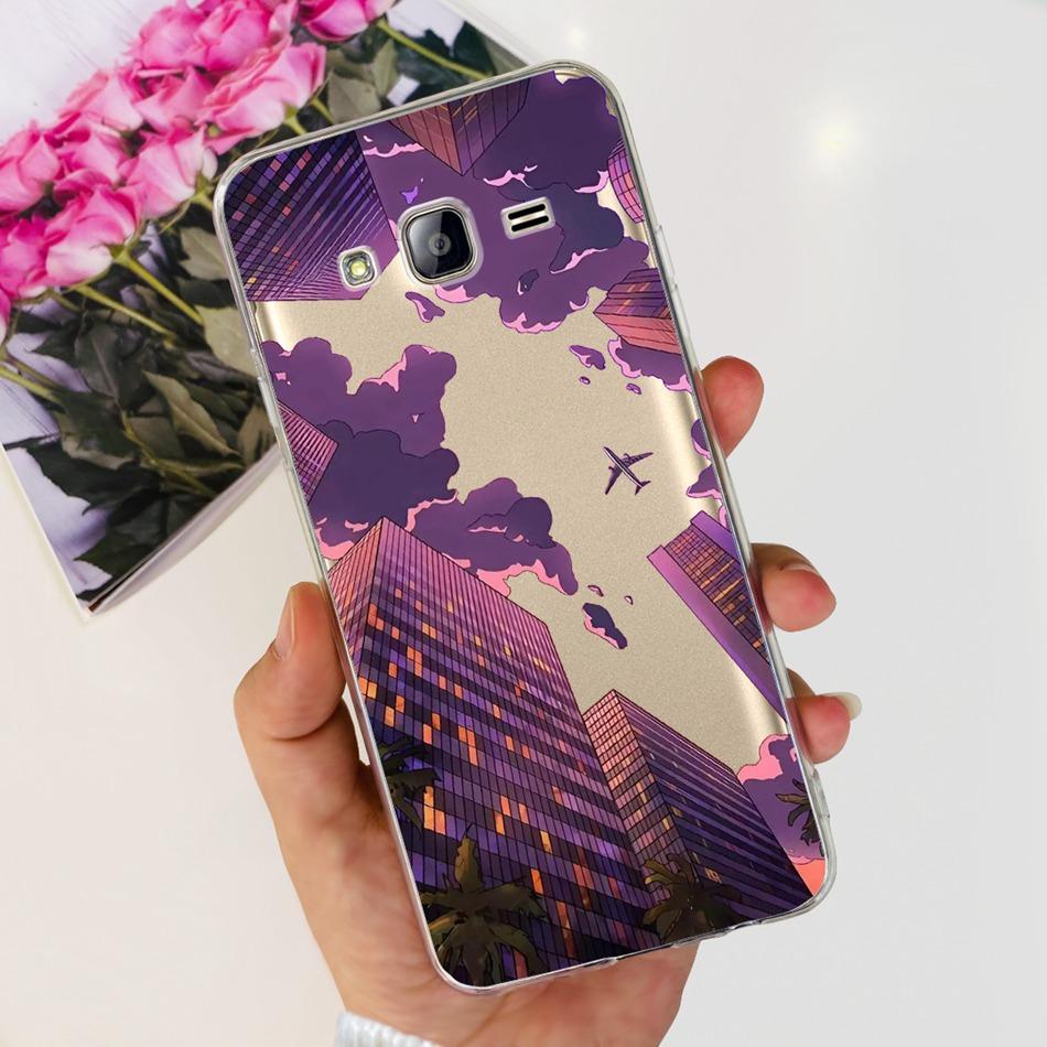 For Samsung Galaxy J5 SM-J500F J500G J500FN Cute Cartoon Phone Case For Samsung J5 2015 Soft Silicone TPU Cases