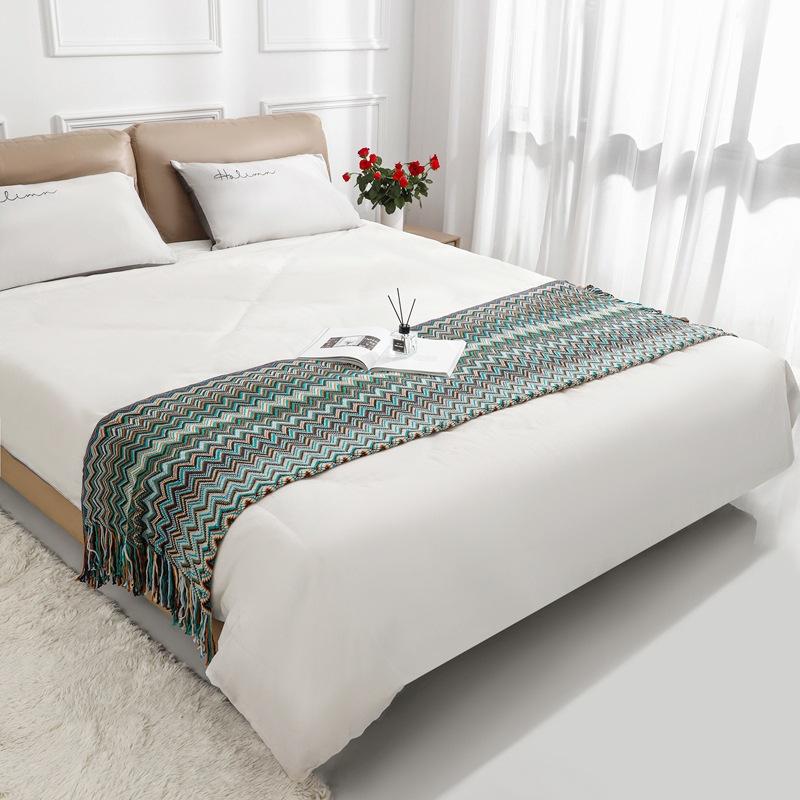 31 тип шерстяных одеял Nordic Diamond Knitted, одеяла для изголовья кровати, одеяла для дивана, декоративные одеяла, декоративные одеяла для домашнего кондиционирования