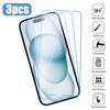 3PCS Protective Glass for iPhone 16 15 14 13 12 11 Pro Max Mini XS XR X Tempered Glass for iPhone SE 2020 2022 6S 7 8 15 14 Plus