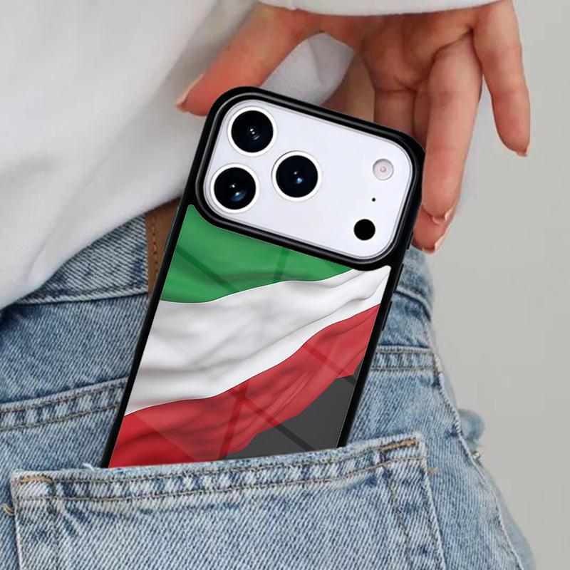 Italy Flag Vintage Italian Phone Case for iPhone 16e 15 14 13 12 17 Pro Max Plus Air 17pro Cover Coque