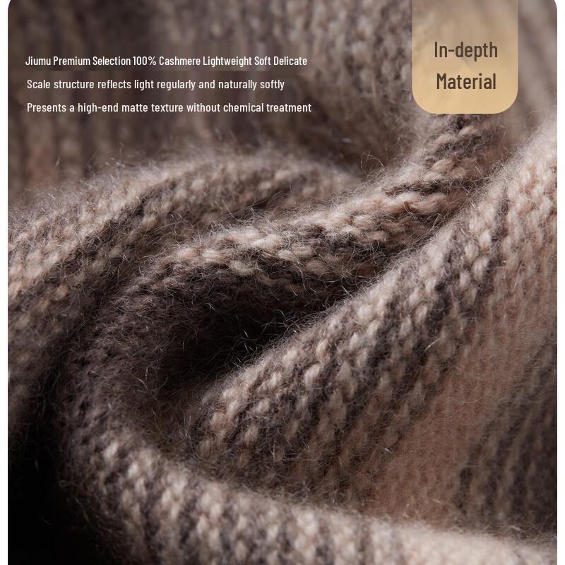 JIUMU Женская вязаная зимняя шапка из чистого кашемира