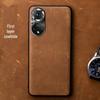 Premium Genuine Leather Protective Case for Honor 50 Series.