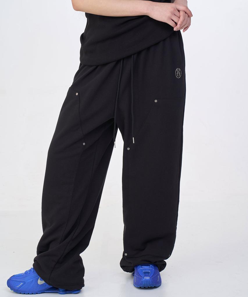 D.XO.H Ten Rivet Carpenter Pants Black