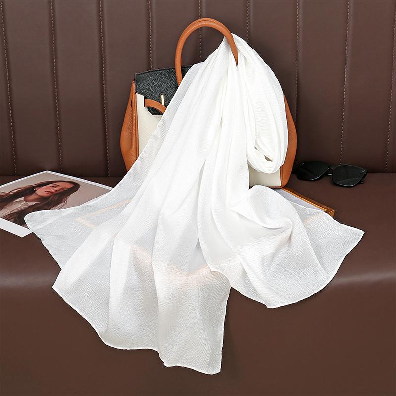 Большой размер шелковистый шарф с пятнами для женщин, простой платок, роскошный хиджаб, длинная бандана, вечернее платье, шали и накидки