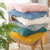 40/50cm Winter Plush Cushion Solid Color Lamb Chair Seat Cushion Pouf Tatami Room Office Car Seat Butt Pad Thicken Floor Cushion