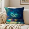 Fairy Tale AAlices Adventures in Wonderland Cushion Cover Pillowcase Antidustmite living Room Sofa Decor Cushion Room