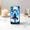 STEINS R-Ринтаро Окабе GATE Чехол для телефона Черный Силикон Мягкий Для Samsung S25,S24,S21,S22,S23,S30,Ultra,S20,Plus,Fe,Lite