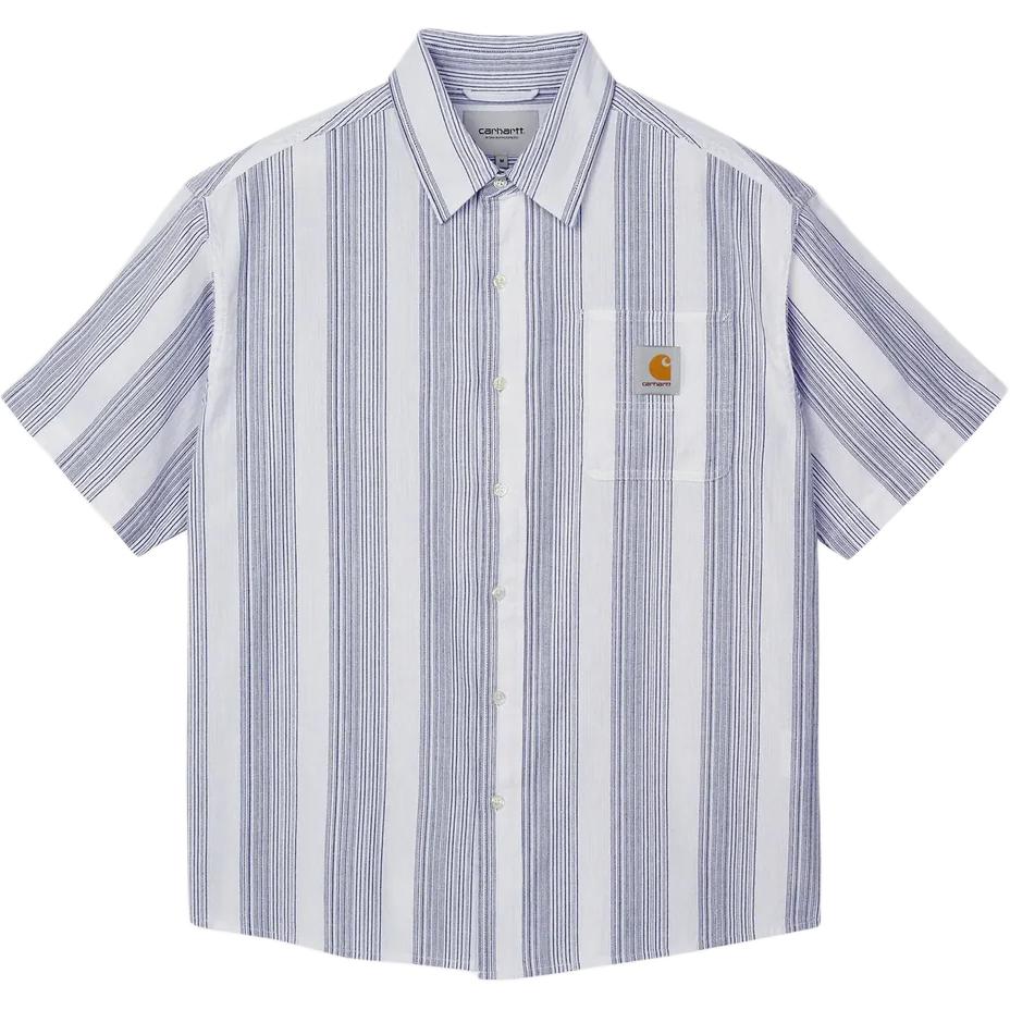 Carhartt WIP Легкая дышащая свободная рубашка с коротким рукавом Унисекс рубашки A261031-0IY-XX