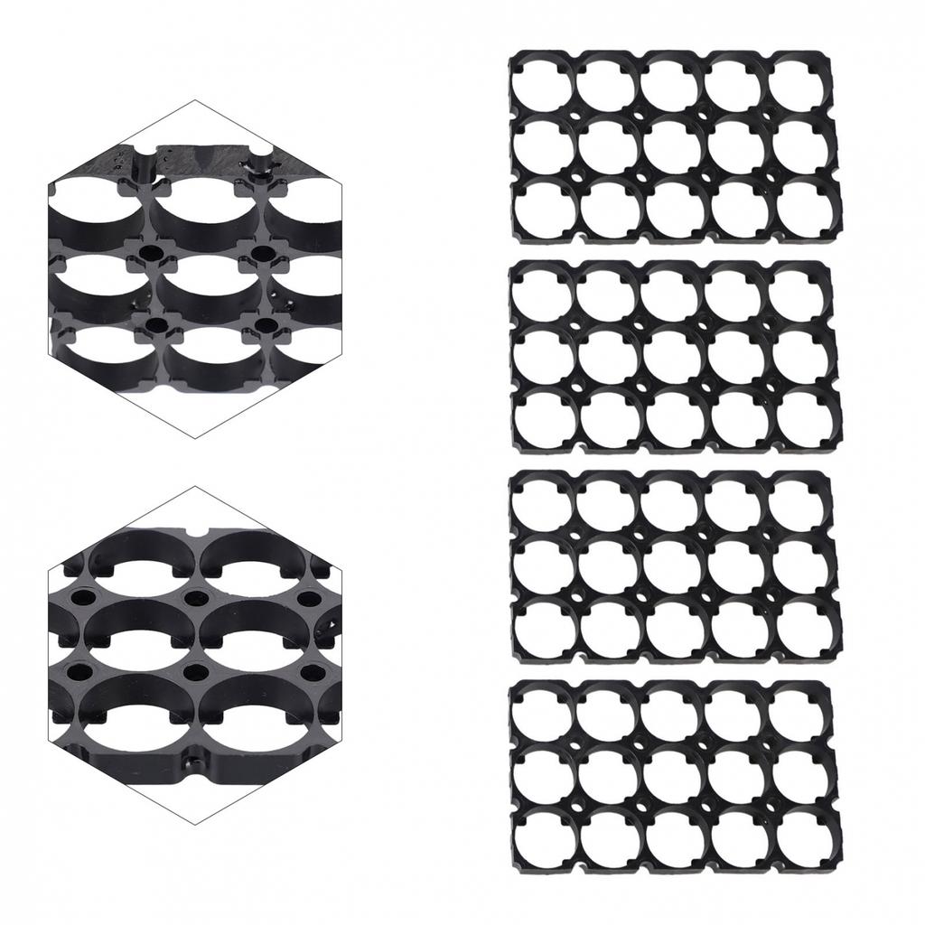 21700 Battery Holder Brackets 4 Set ABS+PC DIY Stand