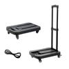 Folding Hand Truck Heavy Duty Luggage Cart Utility Dolly Platform Cart with 4 Wheels for for Moving