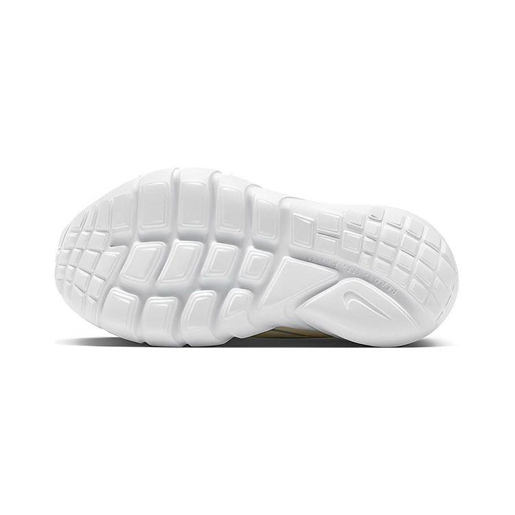 Nike Кроссовки для бега детские Flex Runner 2, нескользящие, износостойкие, низкие, цвет Светлый кремово-белый FQ6866-181